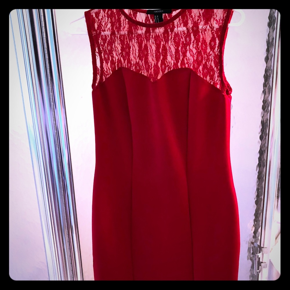 Sexy red dress - perfect for Valentine’s Day!